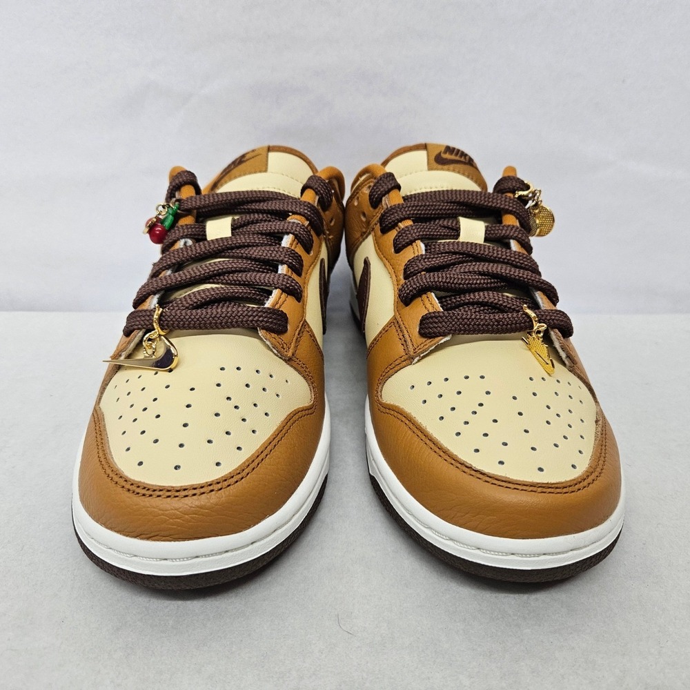 Nike Dunk Low SE Sneakers HQ7487-700 Desert Ochre Fauna Brown Womens Size 9 - Picture 5 of 11